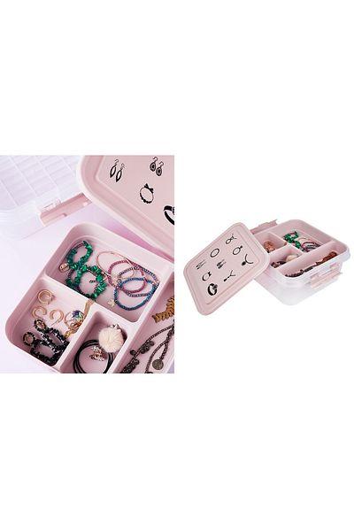 Skygo Bijouterie Jewelry Box - Multi-Purpose Jewelry Storage Box with Compartments