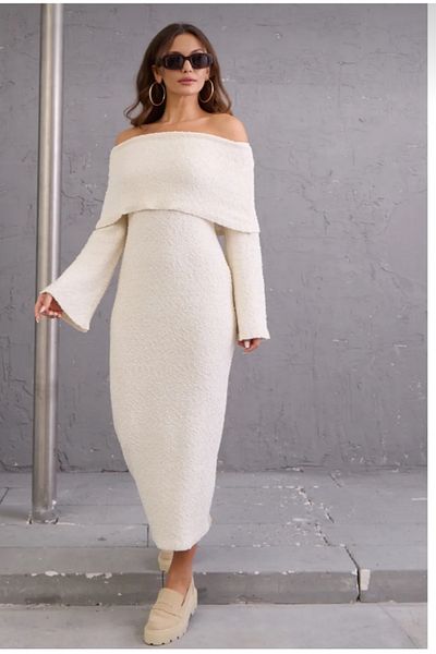 ASM Fashion ΓΥΝΑΙΚΕΙΟ ΦΟΡΕΜΑ ΠΛΕΚΤΟ ΜΑΔΟΝΑ ΚΟΥΡΕΛΙ