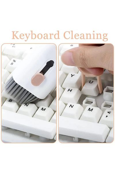 chain Keyboard Cleaning Kit7*1 Electronic Cleaner Kit Multifunctional for Monitor,Phone,Computer,Earphones