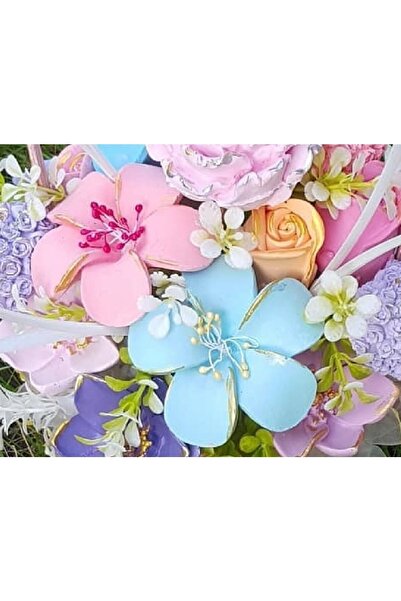 morlalem m Frangipani Plumeria Çiçeği 7,8cm Çiçek Silikon Kalıp K-705, Taş To...