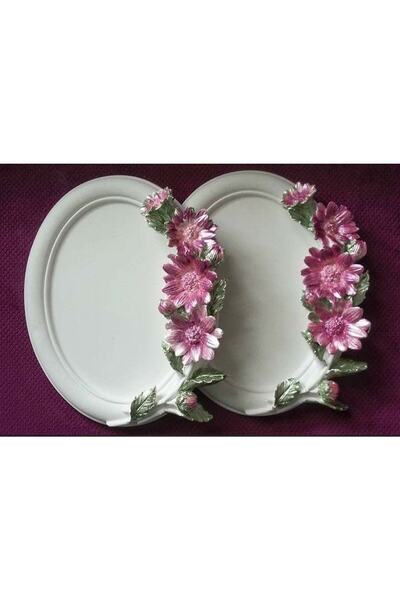 morlalem m 3 Boyut Çiçek Oval Çerçeve Silikon Kalıp K-916