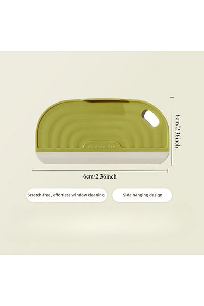 Choice Green Non-scratch Soft Silicone Handy Squeegee Kitchen Sink Countertop Squeegee Window Mirror Water
