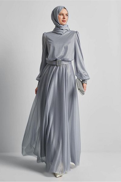 Alvina ΒΡΑΔΙΝΟ ΦΟΡΕΜΑ ΜΕ ΖΩΝΗ 45607