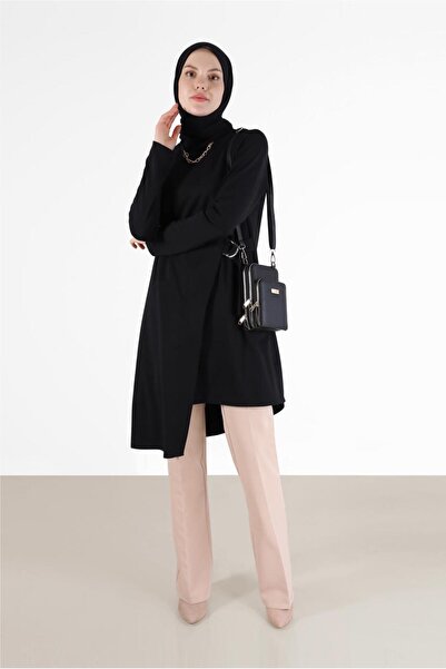 Alvina YANDAN BAĞLAMALI ASİMETRİK KESİM TUNİK 42421