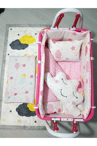 Baby Clime 45X85 Baby Sleeping Set - Portable Mother's Side Crib (Excluding Crib)