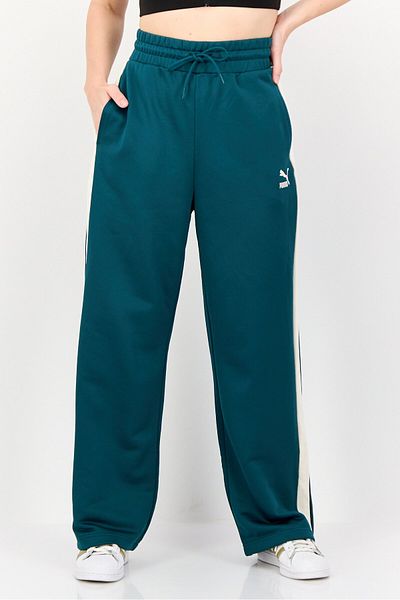 Puma Women Sportswear Fit Outdoor Sweatpants, Teal Blue