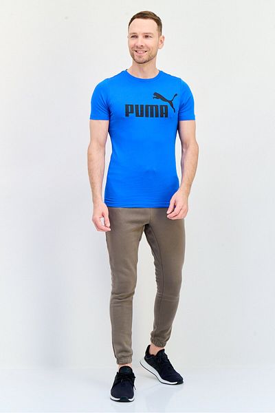 Puma Men Sportswear Fit Short Sleeve Outdoor T-Shirts, Blue