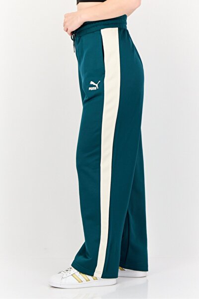Puma Women Sportswear Fit Outdoor Sweatpants, Teal Blue