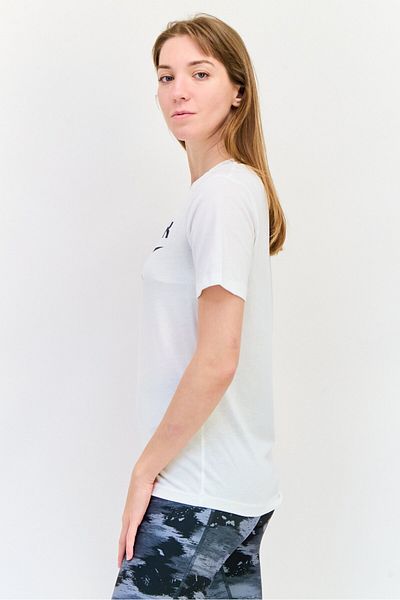 Reebok Women Sportswear Fit Short Sleeve Outdoor T-shirt, White