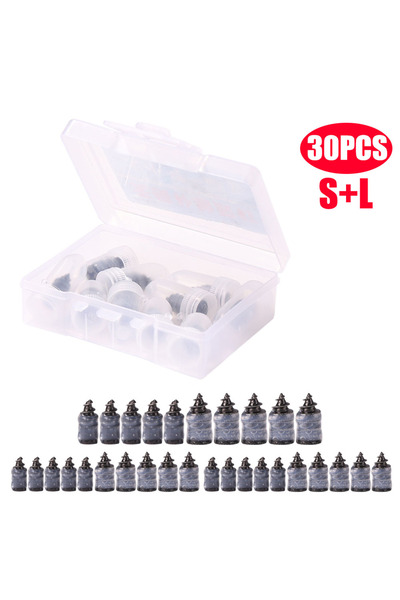 Choice3 APWIKOGER 30 قطعة، 10-50 قطعة، مسامير إصلاح ثقوب الإطارات بالشفط، تجه...