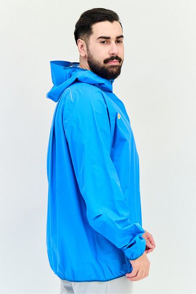 hoka Men Sportswear Fit Long Sleeves Outdoor Jacket, Blue