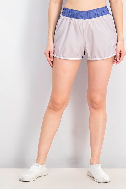 Puma Women Regular Fit Drawstring Running Shorts, Grey