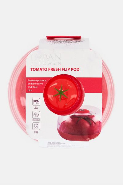 Urban Kitchen Tomato Fresh Flip Pod, Red