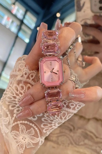 Bimodabu Full Stone Pattern New Model Women's Wristwatch