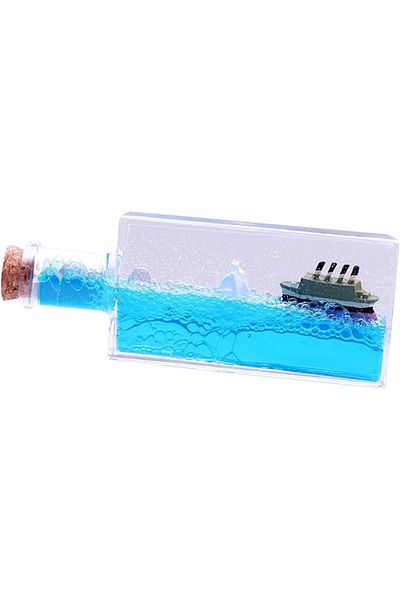 YNT İthalat Non-Sinking Ship Bottle Aquarium