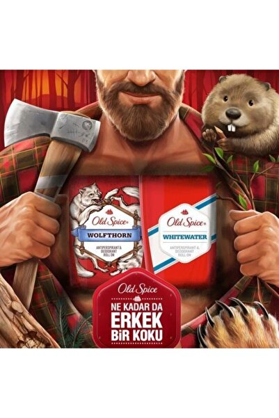 Old Spice Old Spıce Rollon Deodorant Whıtewater 50 ml