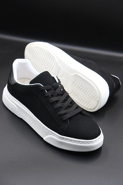 HEROD Men's Black Sports Shoes - Comfortable Sole - Daily & Stylish Use