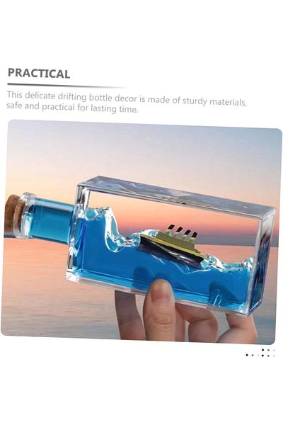 YNT İthalat Non-Sinking Ship Bottle Aquarium