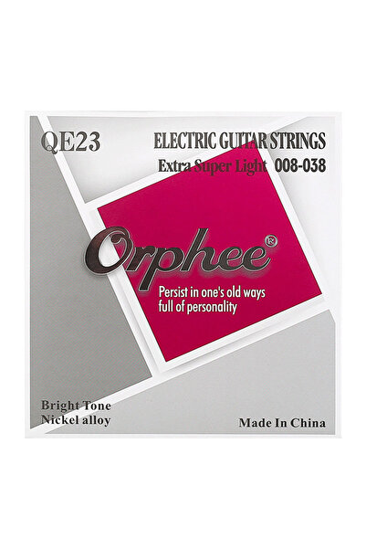 Choice3 QE23 Orphee QE Electric Guitar Strings High Carbon Steel Hexagonal Al...