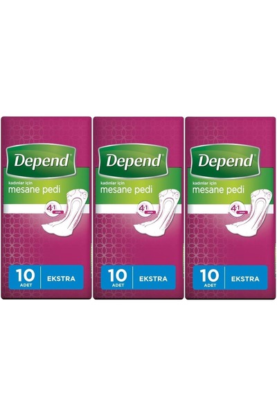Depend Mesane Pedi Kadın Ekstra 30 Adet