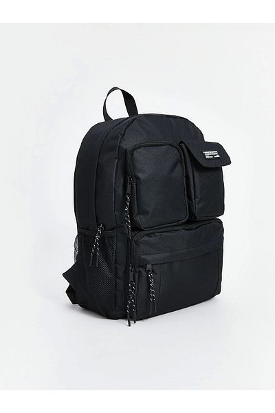 LC Waikiki Lcw Accessories Black Multi-Compartment Boy's Backpack