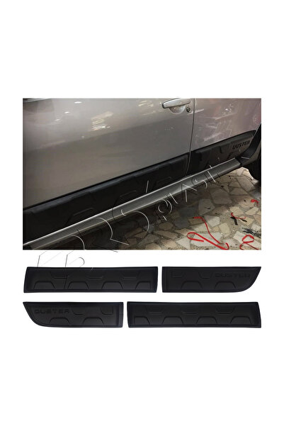 ServetDizaynOto Dacia Duster Uyumlu 2010-2017 Üzeri Damalı Kapı Dodik Set 4 P...