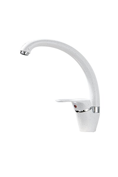 Blackswan Design Baterie chiuveta bucatarie, Blackswan, Tip M265, model alb cu puncte, dimensiune 30 cm