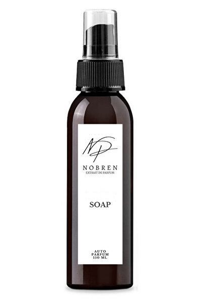 NOBREN 150 cc Beyaz Sabun Oto Kokusu – Araç İçi Uzun Süre Kalıcı Temiz Koku