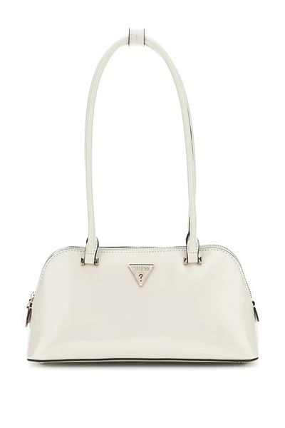 Guess Arnela Shoulder Satchel Women's Ecru Shoulder Bag Hwng9496080-Bon