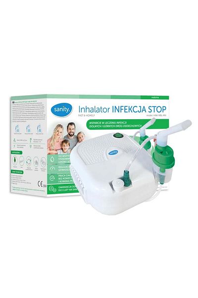 sanity Aparat Aerosoli Stop Infectie, Functionare Continua, Viteza De Nebulizare Reglabila