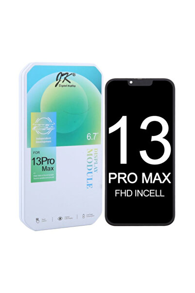 JK شاشة LCD لهاتف ابل ايفون 13 برو ماكس باللون الأسود