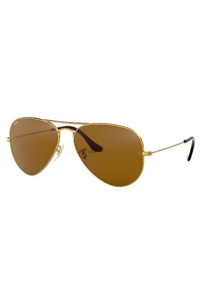 Ray-Ban Ray-Ban Unisex Aviator Sunglasses RB3025-001-33, 62-14-140 Standard