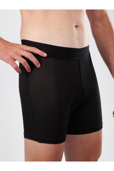 Jordanred Siyah, Jel Pedli :: Bisiklet / Spinning Boxer (İÇ ÇAMAŞIRI)
