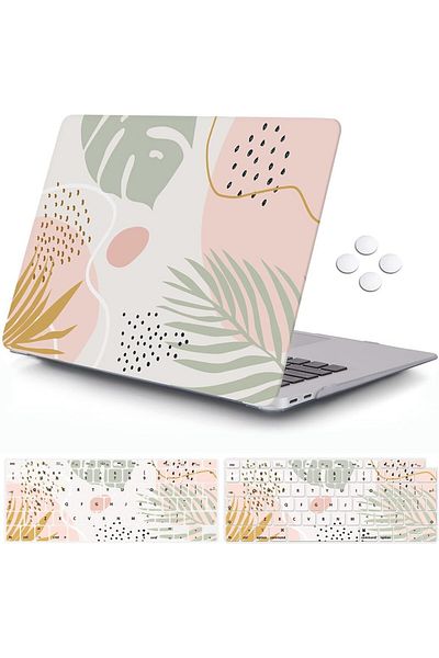 ICasso Protective Case For Macbook Ai , Plastic, Multicolor, 13 Inches