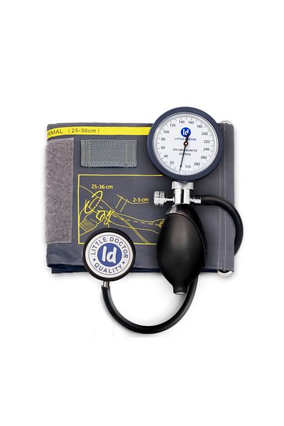 Little Doctor Little Doctor LD 81 mechanical blood pressure monitor, stethoscope included, large manometer