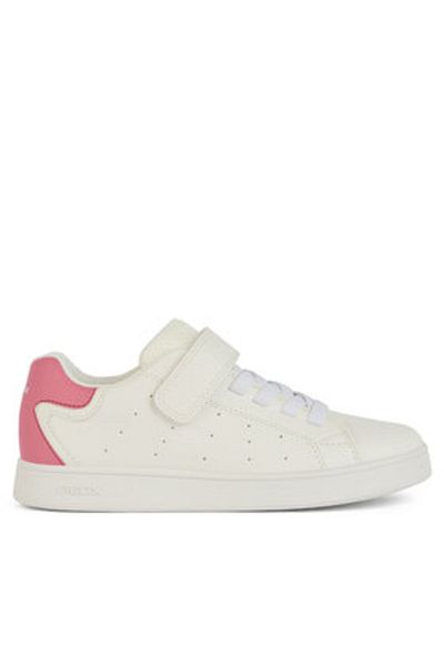 Geox girls' sneakers J36LRA-000BC white