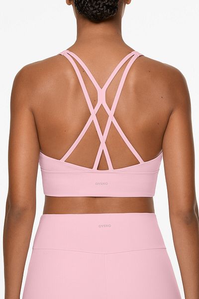 Oysho Medium-support comfortlux sports bra with cups