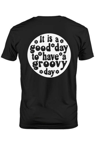 StoryGift Romania Tricou Barbati Cu Floricele Si Textul "e O Zi Buna In Care ...