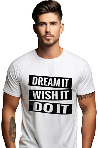 StoryGift Romania Tricou Barbati Cu Mesaj Care Te Indeamna Sa O Visezi, Sa O ...
