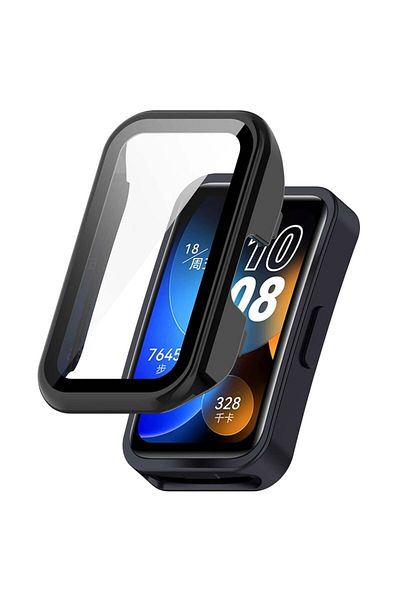 SKYDDAR INNOVATION 360° Protective Case, Ultra-thin, Anti-shock For Huawei Band 8 / 9, Full Screen - Black