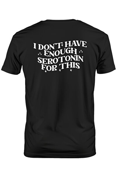 StoryGift Romania Tricou Barbati cu mesajul "Nu am destula serotonina pentru ...