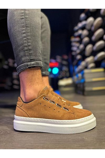 Knack Casual Shoes 521 Tan Suede