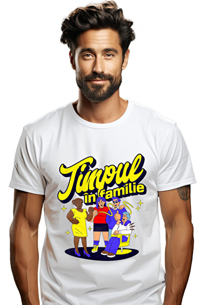 StoryGift Romania Tricou Barbati Timpul Familie Copii Parinti Bunici Iubire C...