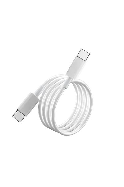RunZeXin Usb C Cable, White, 1 M, 60 W