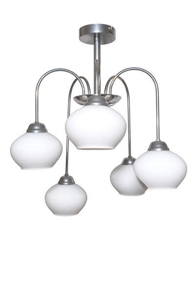 Turanconcept Dora 5 Li Avize Dekoratif Tasarım Modern Kollu Camlı Avize Oturma Odası Yemek Odası Salon