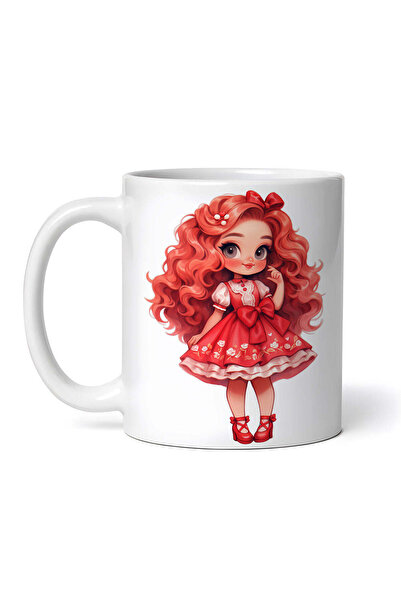 OEM Εξατομικευμένη λευκή κούπα, Valentine Girl, INOVATIX®. 330ml