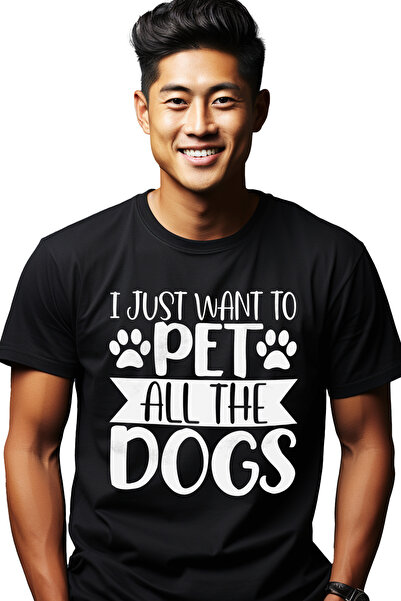 StoryGift Romania Tricou Barbati Cu Labute Si Textul "vreau Doar Sa Mangai To...