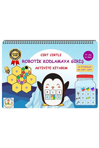 Ankara Kitap Merkezi Cırt Cırtlı Robotik Kodlamaya Giriş Aktivite Kitabım Ank...