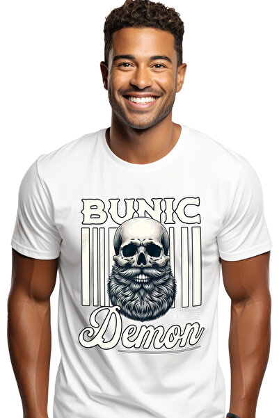 StoryGift Romania Tricou Barbati Bunic Demon Familie Nepot Iubire Cu Imprimeu...