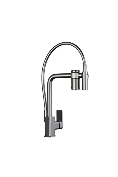 Blackswan Design Kitchen sink faucet, Blackswan, Type M374, purified water outlet and 2-mode shower, 49 cm